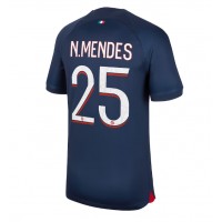 Stroje piłkarskie Paris Saint-Germain Nuno Mendes #25 Koszulka Podstawowej 2023-24 Krótki Rękaw